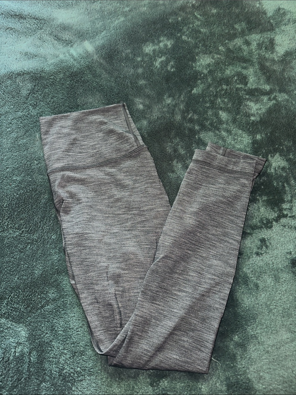 Lululemon athletica Heather Charcoal High-Rise Leggings